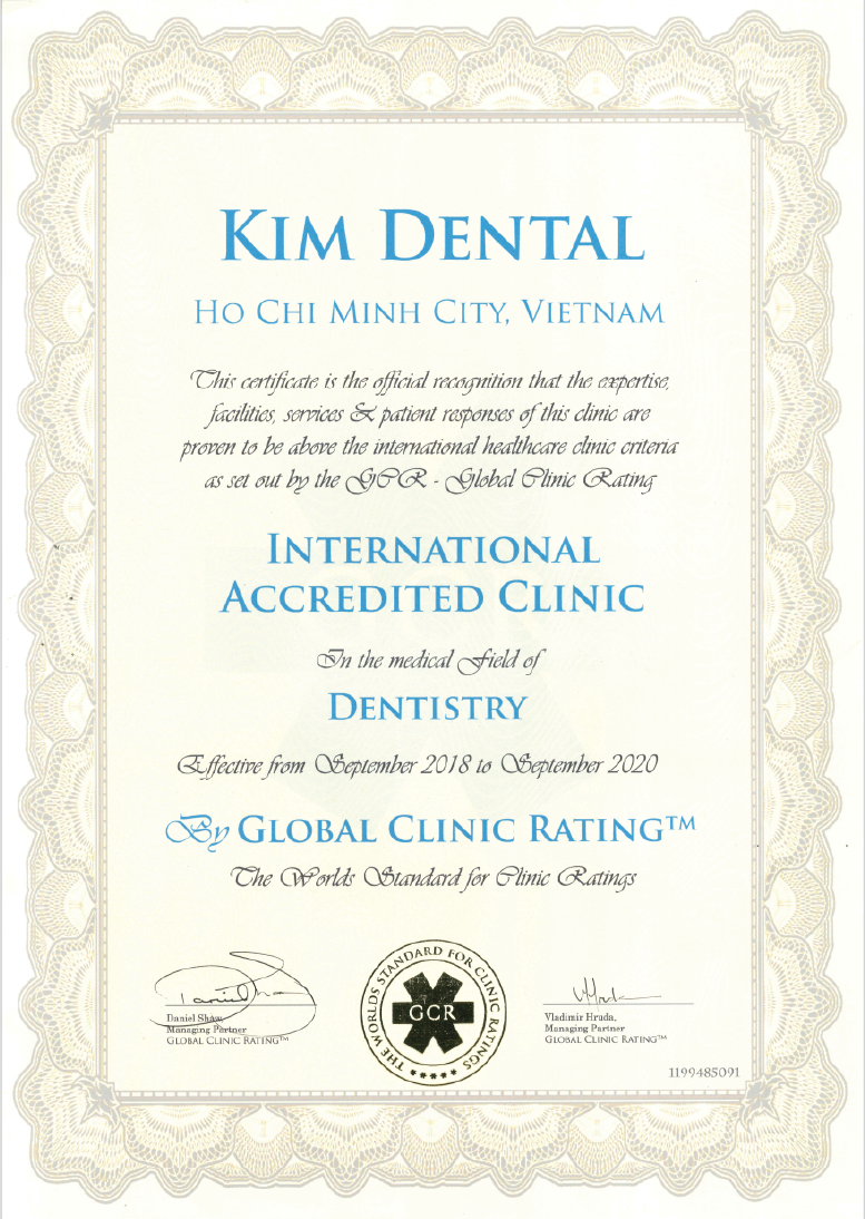 International dental standards (CGR)