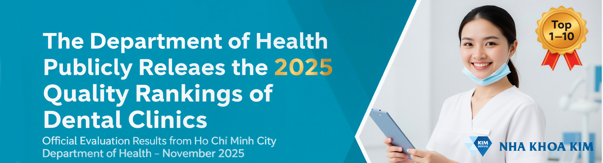 Ho Chi Minh City Department of Health Publishes Quality Rankings of Dental Clinics